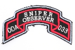 Special Forces Scroll 10th SFG(A) ODA 033 Sniper - Observer