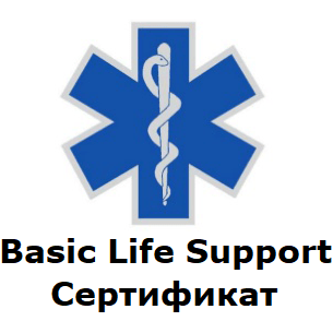 Сертификат по оказанию первой помощи Basic Life Support, ERC